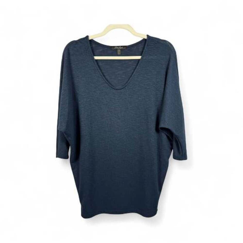 Laila Jayde Bowie 3/4 Sleeve Dolman Knit Top Size Small